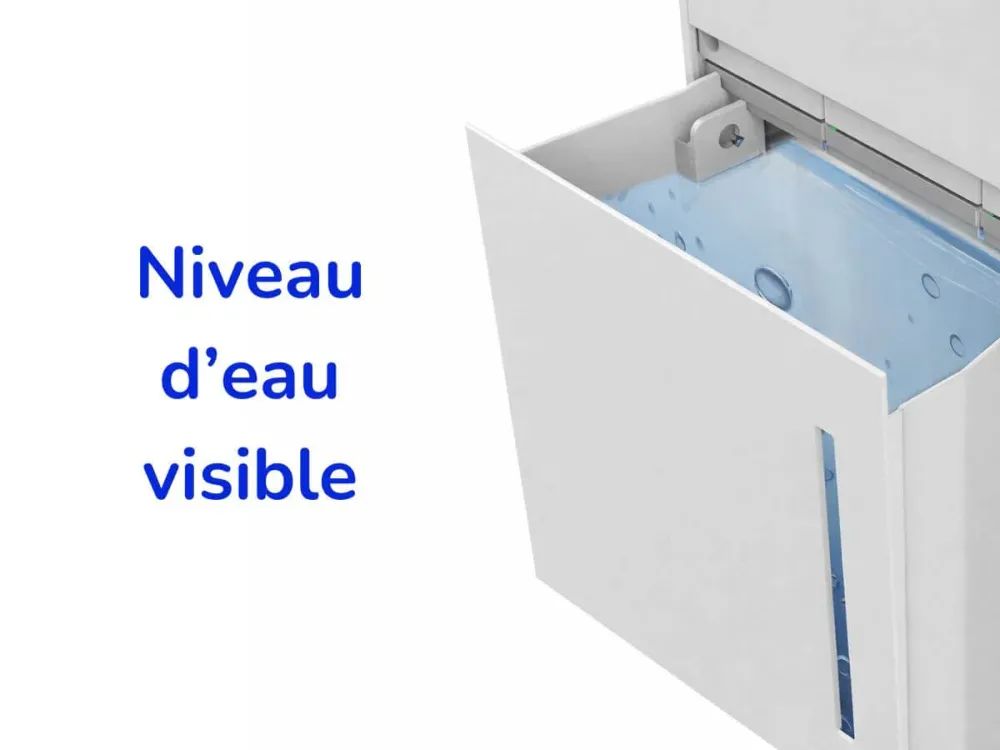 Déshumidificateur ESSENCIA -100 pintes/jour -5.5 L Protech Allergies