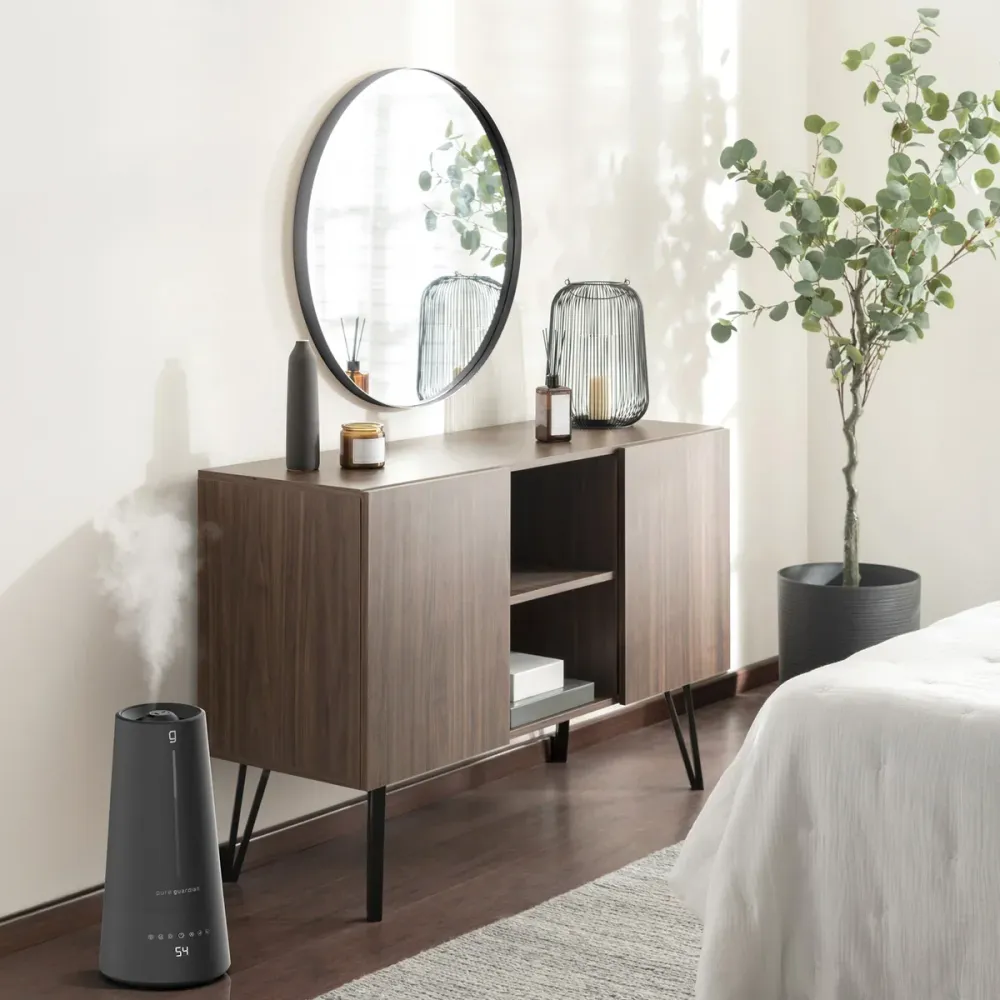 PureGuardian - Humidificateur ultrasonique à brume chaude ou froide