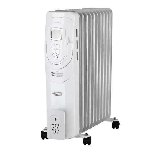 Radiateur bain d'huile - Blanc - 2000W
