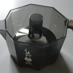 Le récipient à eau pleine noire brille en argent Mokona CF40