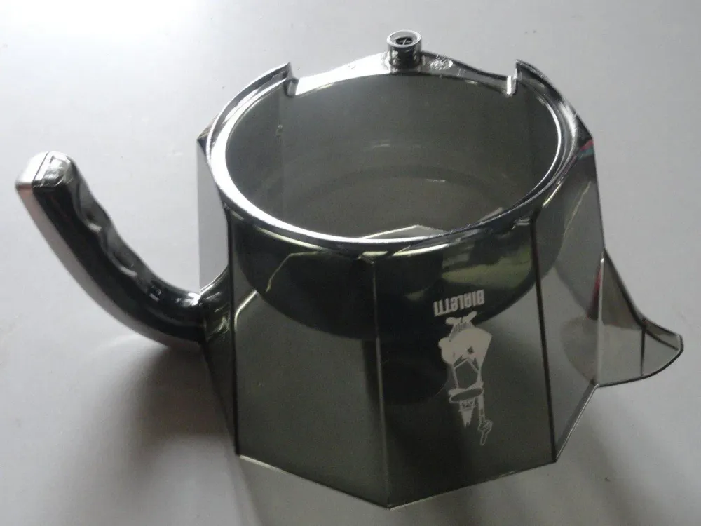 Le récipient à eau pleine noire brille en argent Mokona CF40