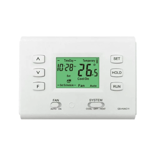 Termostato Programable QUNDA QD 24v 5+2 refrielectricatienda