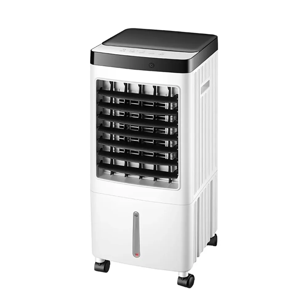 Refroidisseur d'air 65W 26x26x61cm silencieux avec télécommande et boîte à cristaux glace 3 vitesse ventilateur de climati...