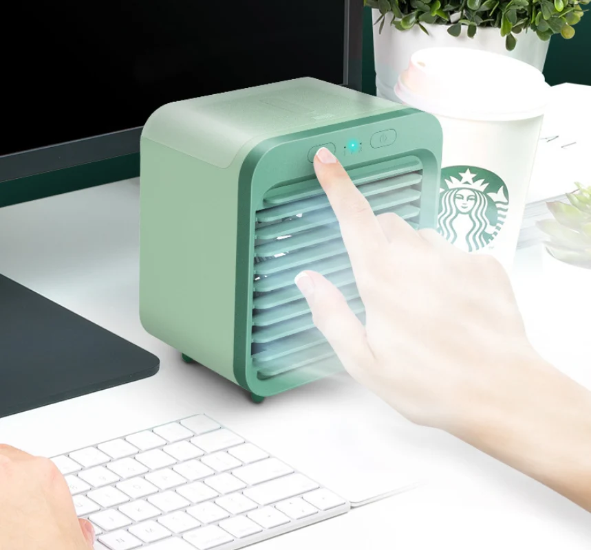 Refroidisseur d'air portable turquoise