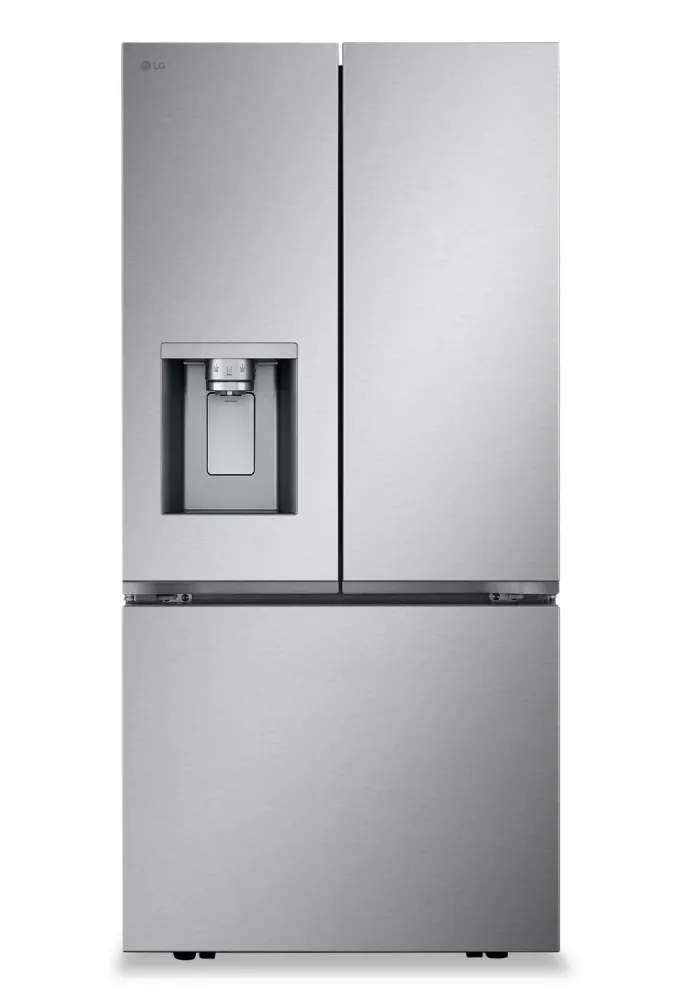 Réfrigérateur LG 33" 24,2 pi³ Portes Françaises avec Distributeur Eau/Glace Inox LF25S6330S