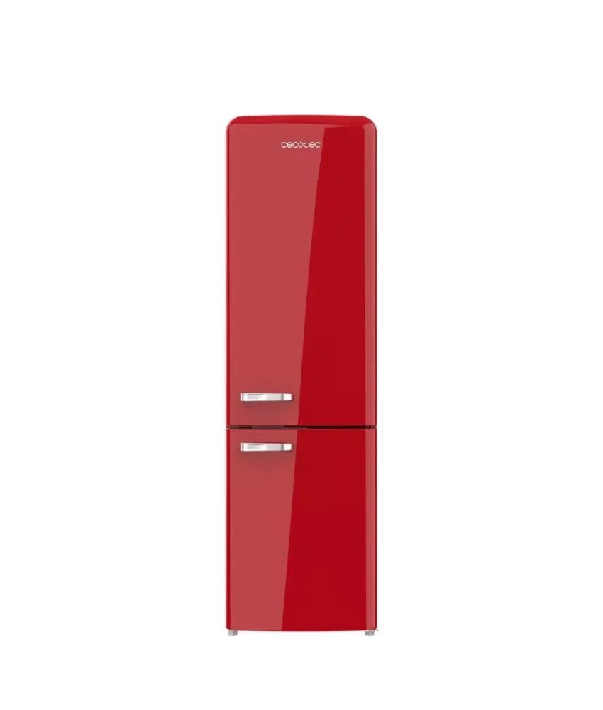 Réfrigérateur combiné rétro 250 L No Frost Classe E Multi Air Flow Refroidissement rapide Cecotec