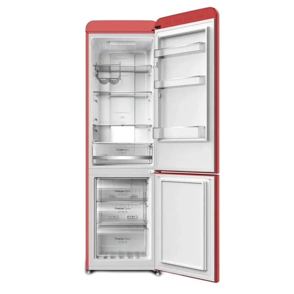 Réfrigérateur combiné rétro 250 L No Frost Classe E Multi Air Flow Refroidissement rapide Cecotec