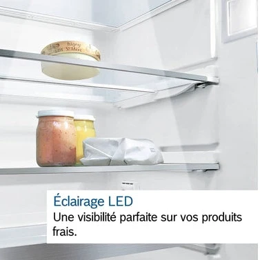 Réfrigérateur congélateur bas BOSCH KGN33NSDB