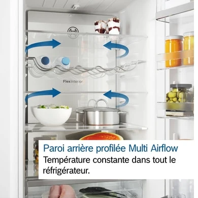 Réfrigérateur congélateur bas BOSCH KGN33NSDB