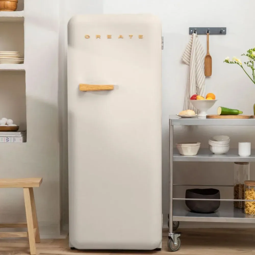 Réfrigérateur CREATE rétro RETRO FRIDGE 281 L – Blanc cassé
