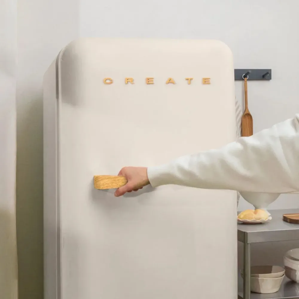Réfrigérateur CREATE rétro RETRO FRIDGE 281 L – Blanc cassé