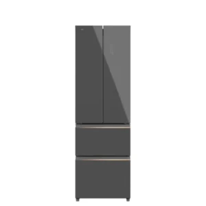Réfrigérateur French Door 4 portes 400 L No Frost verre gris classe E Cecotec