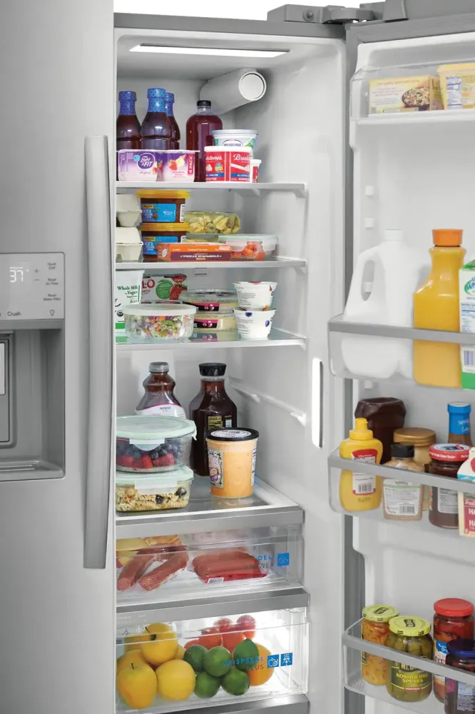 Réfrigérateur Frigidaire Gallery 36" 25,6 pi³ Side--Side Inox Smudge-Proof GRSS2652AF