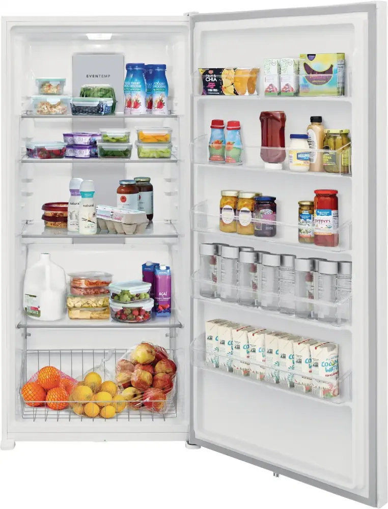 Réfrigérateur Frigidaire 33" 20 pi³ à Porte Unique Prêt pour le Garage Blanc FRAE2024AW