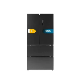 Réfrigérateur 4 portes inoxydable grande capacité technologie avancée Cecotec