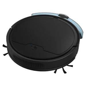 3 en 1 Robot aspirateur 2000Pa Forte Aspiration charge USB nettoyage par aspiration forte idéal pour poils d'animaux domes...