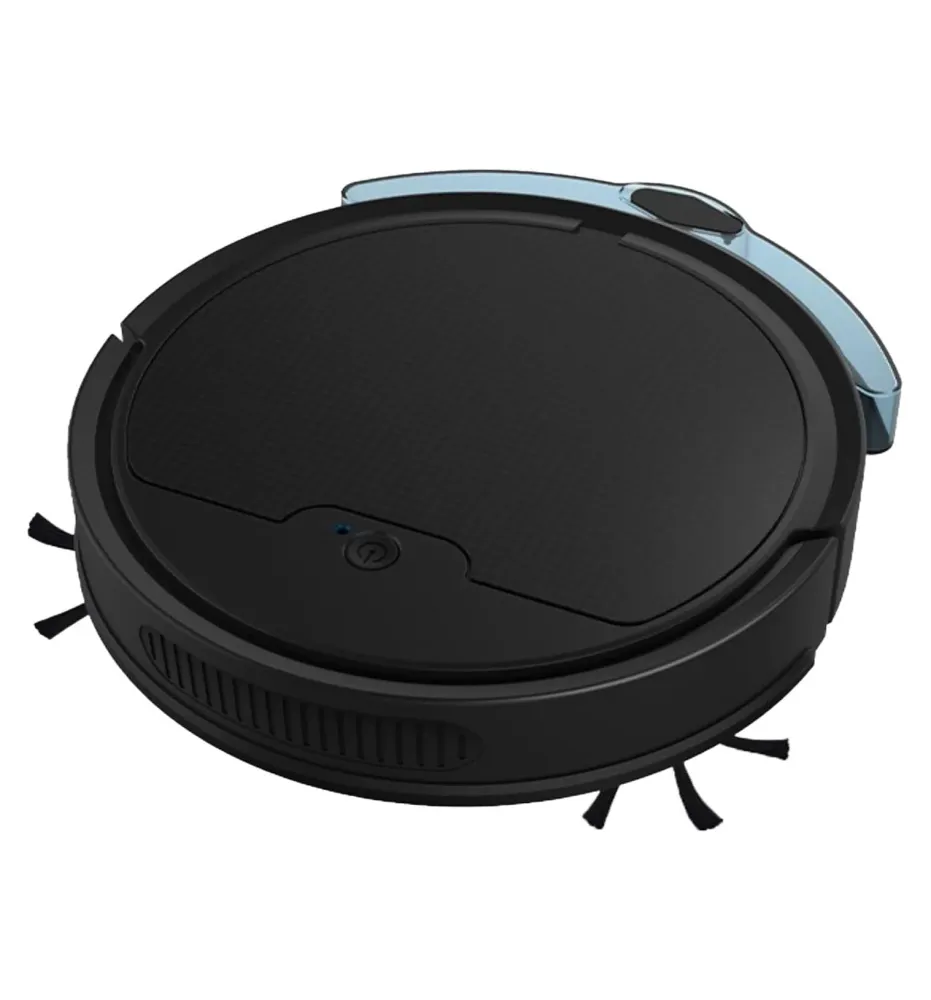 3 en 1 Robot aspirateur 2000Pa Forte Aspiration charge USB nettoyage par aspiration forte idéal pour poils d'animaux domes...