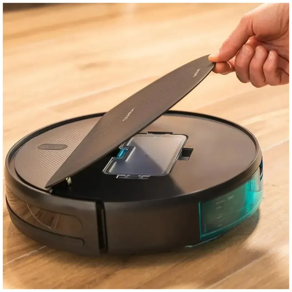 Robot aspirateur Cecotec 5 en 1 navigation reactive puissance d aspiration elevee