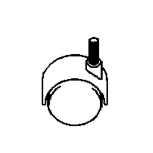 Roue pour aspirateur Black+Decker Bxvc20pte