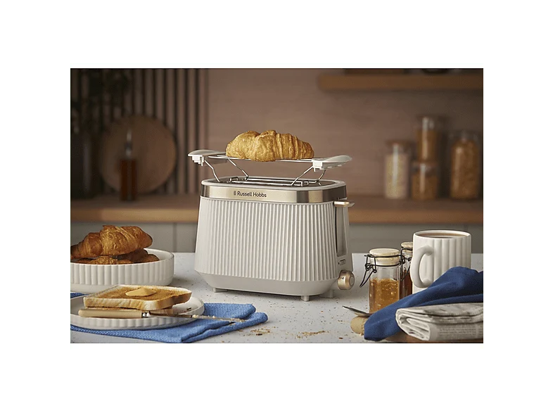 RUSSELL HOBBS Brontë Stone Grille-pain 2 tranches Beige