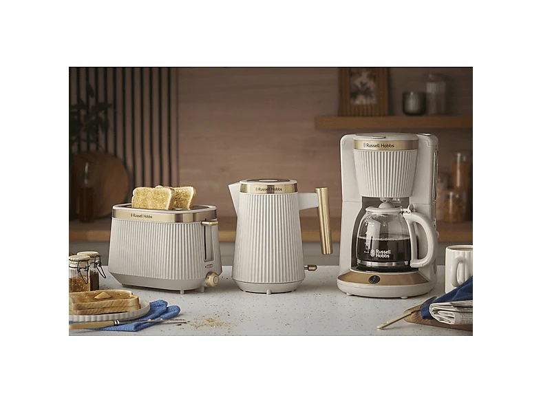 RUSSELL HOBBS Brontë Stone Grille-pain 2 tranches Beige