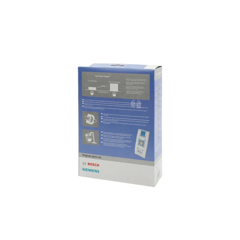 Sac aspirateur type G All Plus Bosch avec 60 % de capacité en plus
