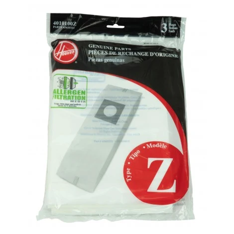 Sac pour aspirateur Hoover Type Z - Lot de 3 sacs