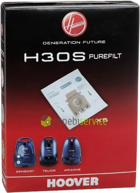 SACCHI pour aspirateur Hoover H30S H61 5PZ Telios Arianne Sensory