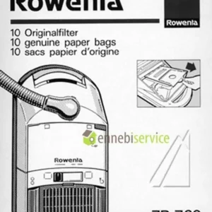 Sacs d'origine Rowenta ZR760 10 PCS