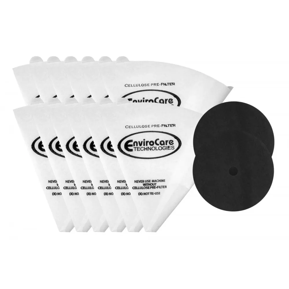 Sacs de papier en forme de cône pour aspirateur Filter Queen (paquet de 12)