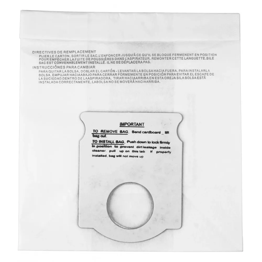 Sacs en papier pour aspirateur Kenmore 5041/45 (paquet de 3)