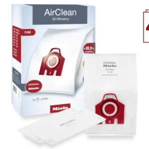 Sacs pour aspirateur Miele, type Fjm (paquet de 4 et filtres inclus)