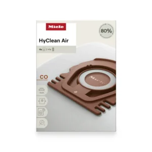 Sacs pour aspirateur Miele, type HyClean Air CO (paquet de 4 et 1 filtre inclus)