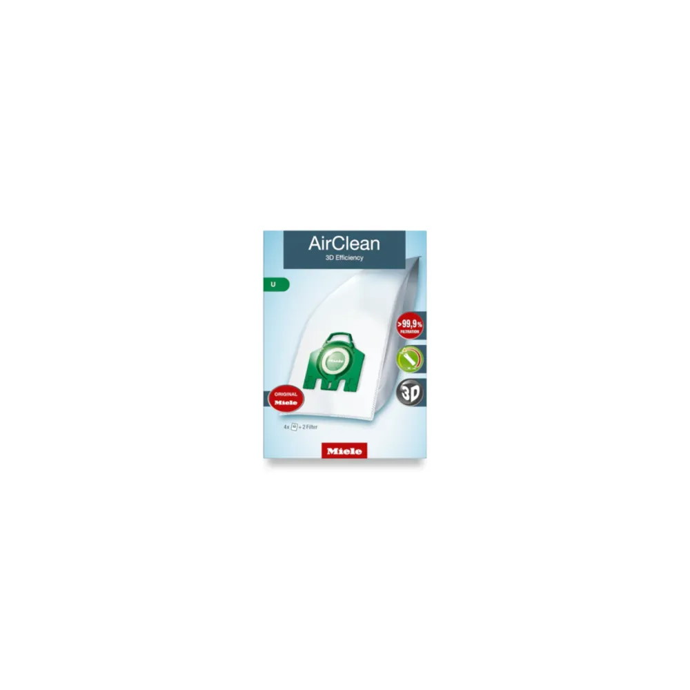 Sacs à poussière AirClean 3D Efficiency U