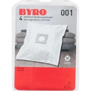 Sacs universels pour aspirateur Byro 001 | 4 pièces