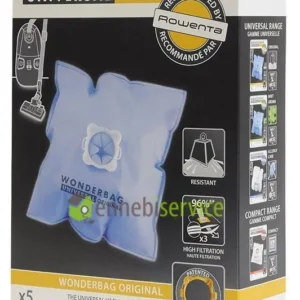 Sacs universels pour l'aspirateur microfibre 5pz