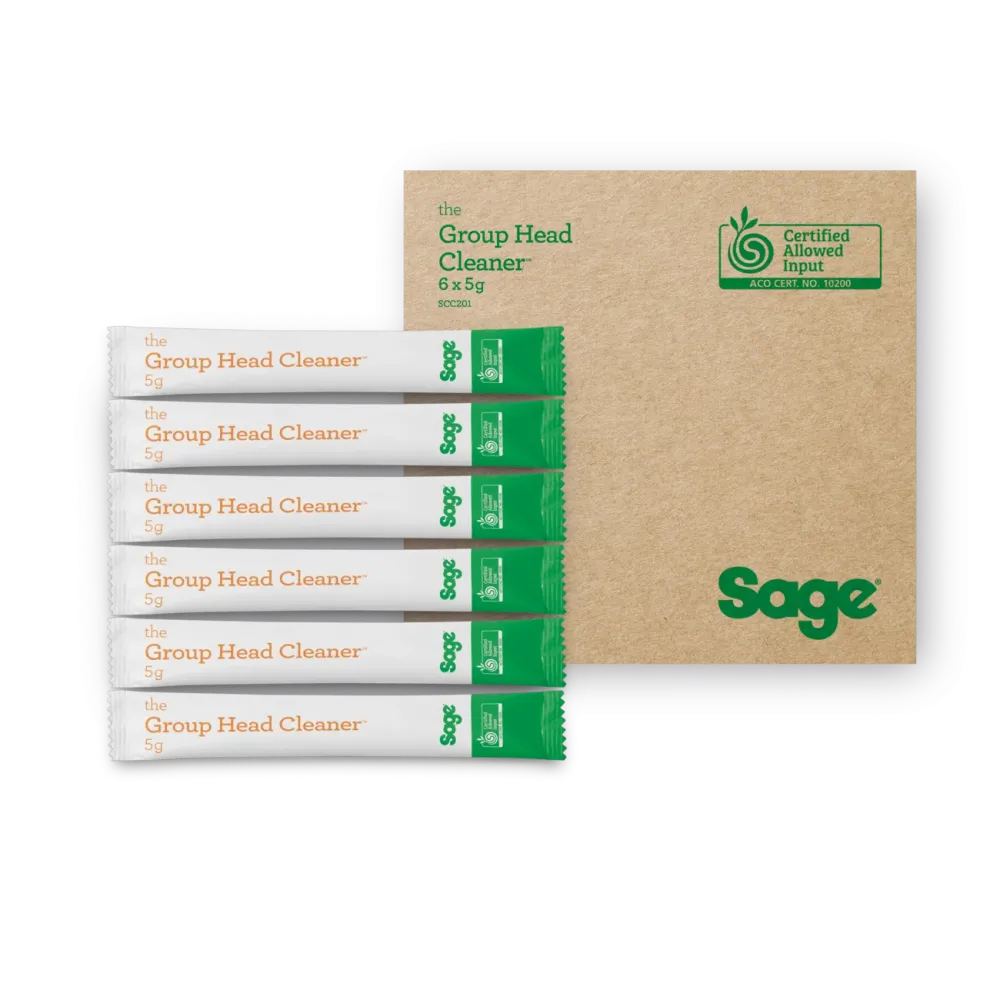 Sage Group Head Cleaner – Nettoyant Groupe d’Infusion – 6x5g