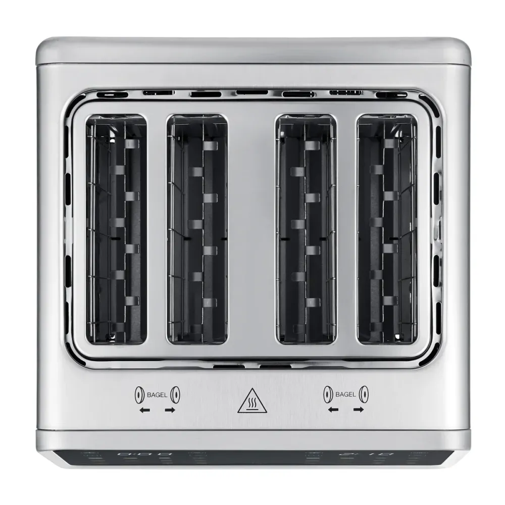 Salton - Grille-pain à écran tactile 4 tranches