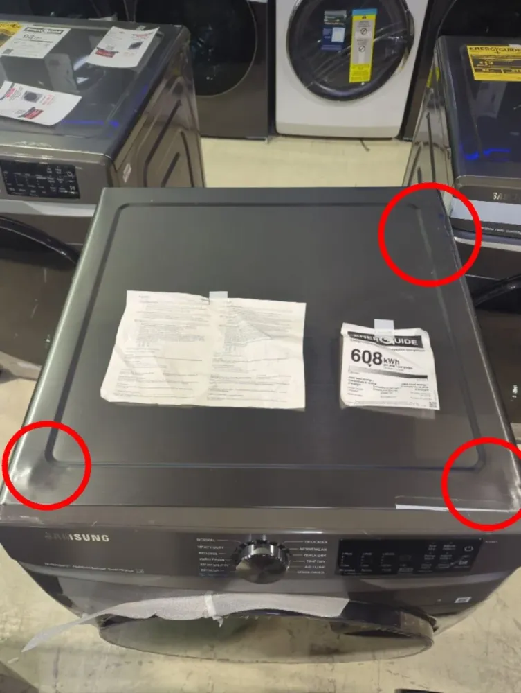 DVE45B6305P - SÉCHEUSES - Samsung - Électrique - Gris - Boîte Ouverte
