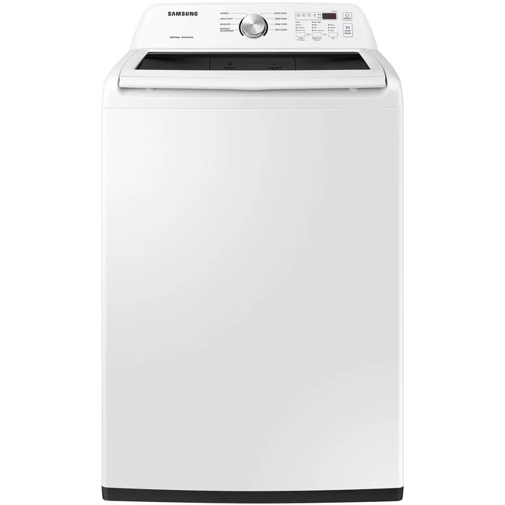 Samsung Laveuse à chargement vertical avec Vibration Reduction Technology+ de 5,2 pi cu WA45T3200AW/A4