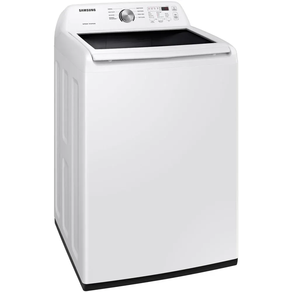 Samsung Laveuse à chargement vertical avec Vibration Reduction Technology+ de 5,2 pi cu WA45T3200AW/A4
