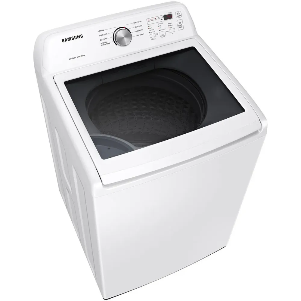 Samsung Laveuse à chargement vertical avec Vibration Reduction Technology+ de 5,2 pi cu WA45T3200AW/A4