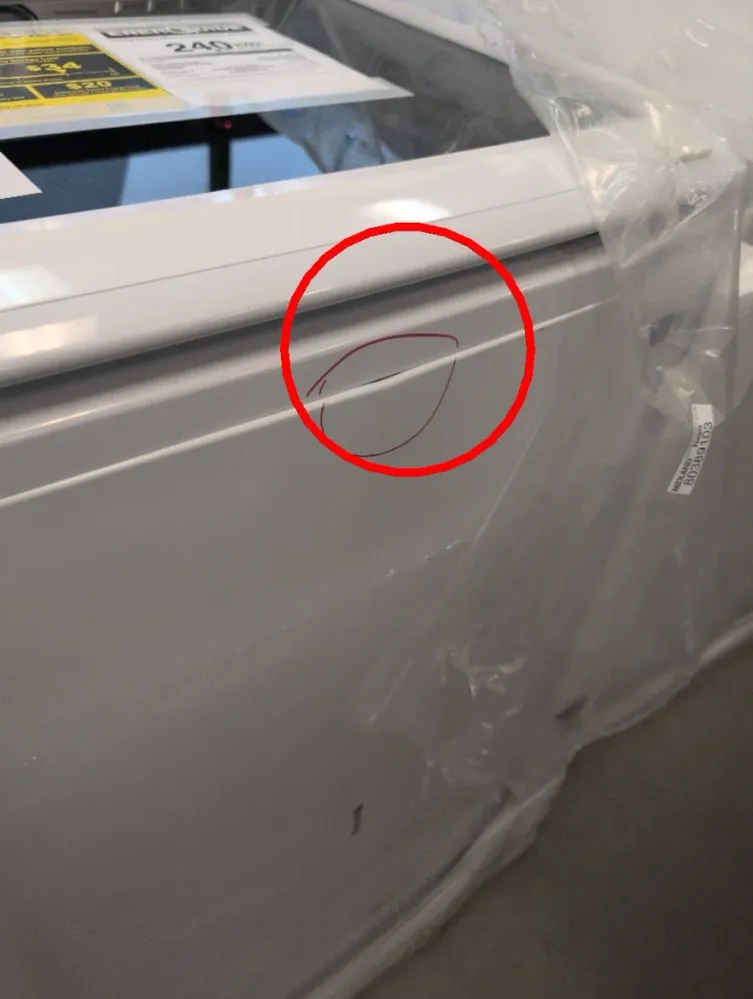 WA46CG3505AW - LAVEUSES - Samsung - Chargement Vertical - Blanc - Boîte Ouverte