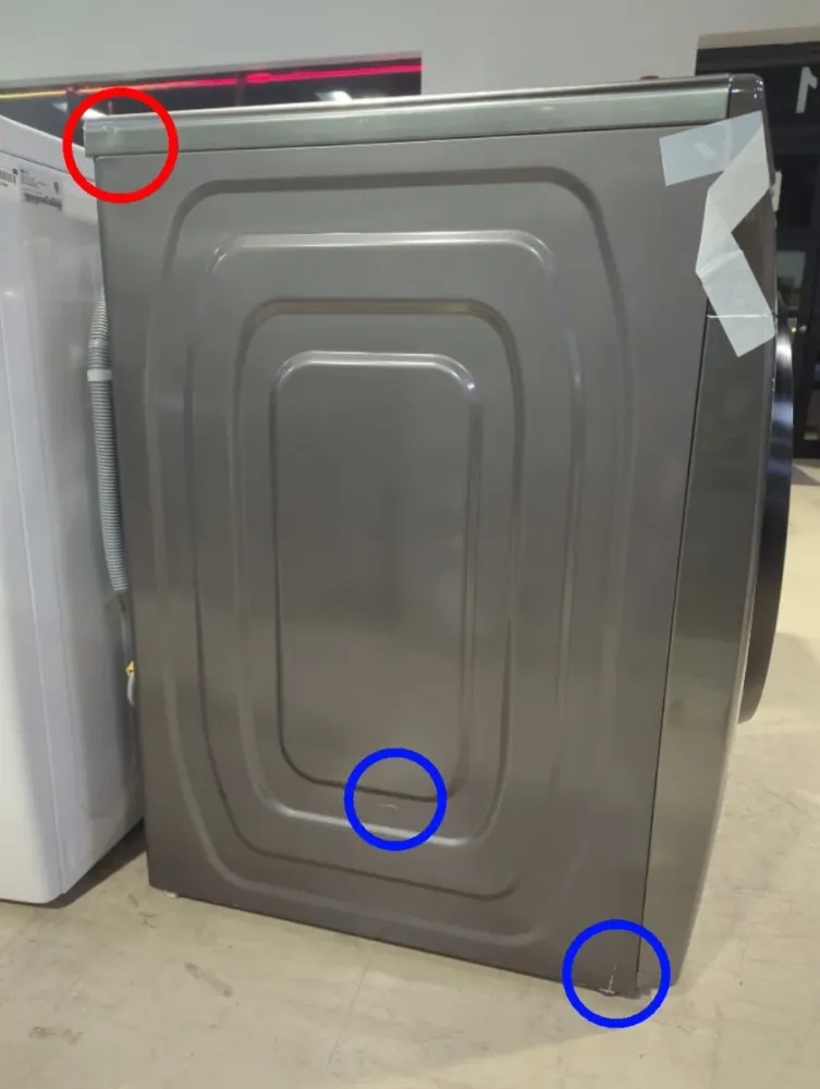 WF45R6100AP - LAVEUSES - Samsung - Chargement frontal - Platine - Boîte Ouverte