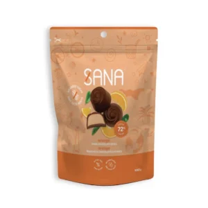 Bouchées Chocolatées Noir Orange SANA