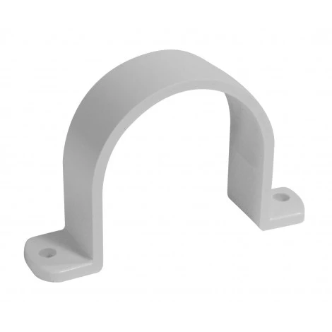 Sangle de tuyau de 2 po - pour installation d'aspirateur central - Blanc -