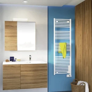 Sèche-serviettes fluide Goreli - Blanc - 750W SAUTER
