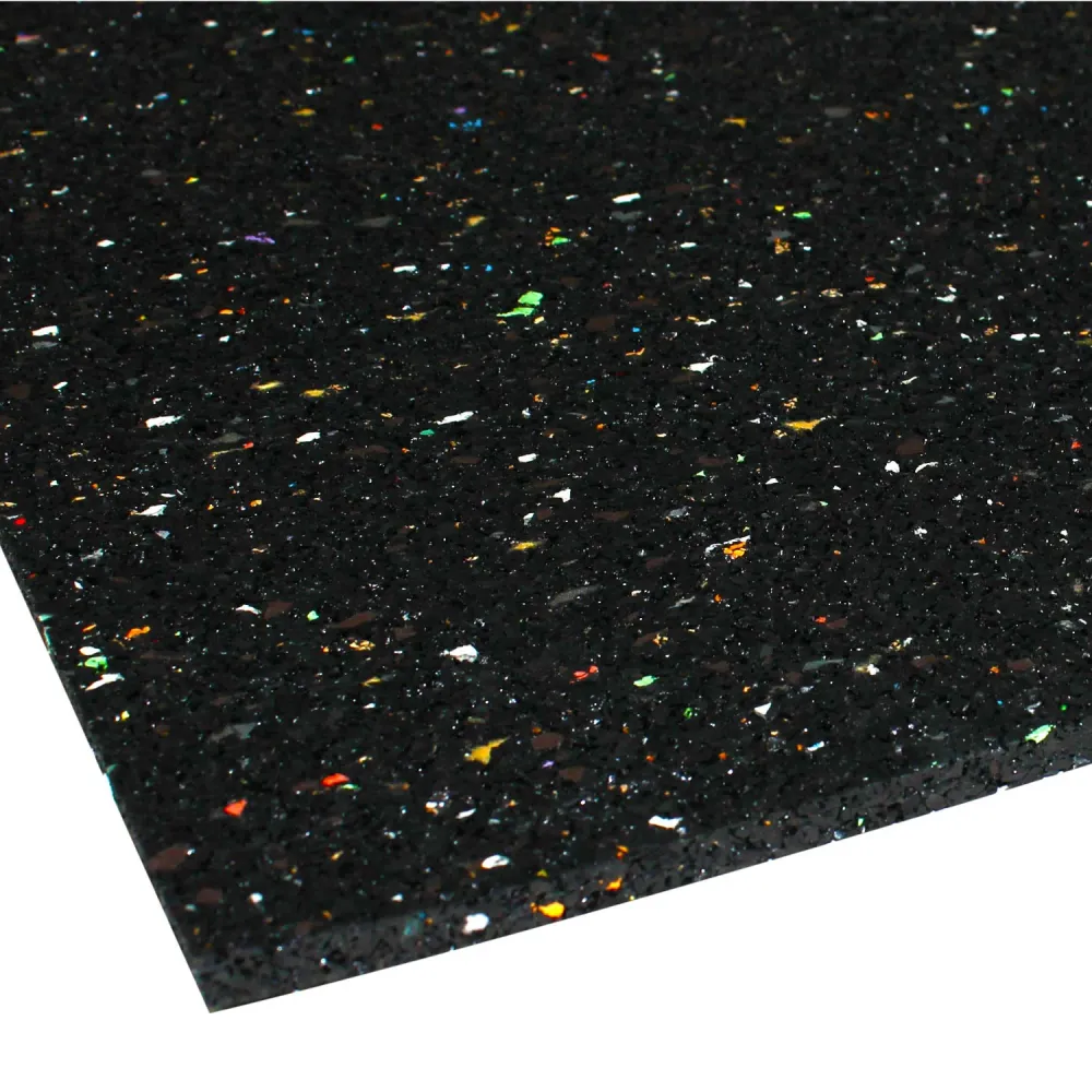 Tapis anti-vibration sous les appareils électroménagers, caoutchouc, 60x60cm, Scanpart