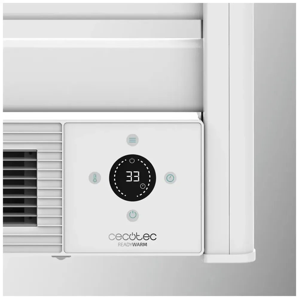 Sèche serviettes électrique 2000 W chauffage céramique LED télécommande Cecotec