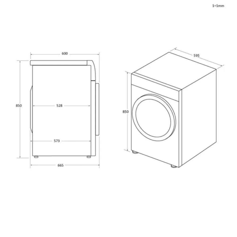 Sèche-linge pompe à chaleur Haier HD90-A2939-FR